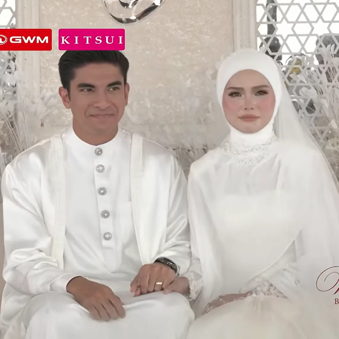 Malaysian politician Syed Saddiq Syed Abdul Rahman and singer-actress Bella Astillah held their solemnisation ceremony in Kuala Lumpur.