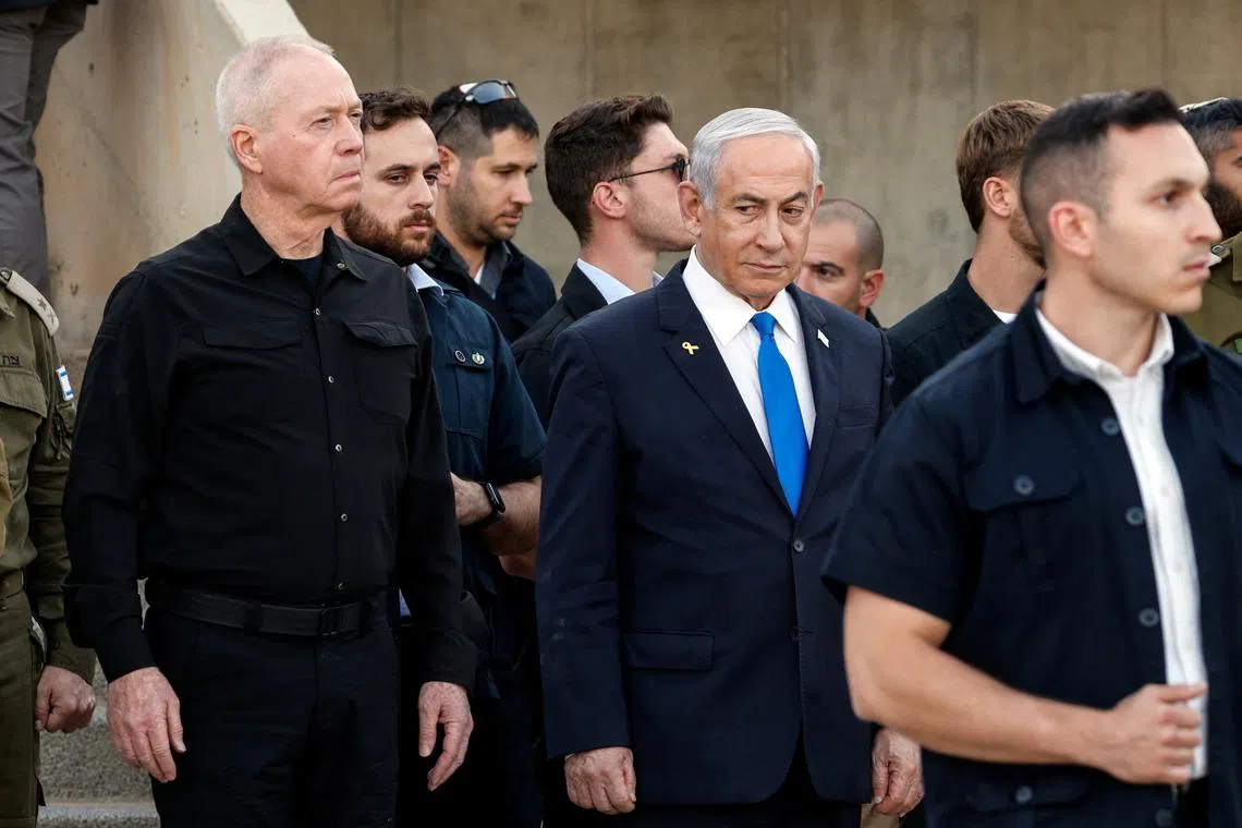 FILE PHOTO: Benjamin Netanyahu, army base near Mitzpe Ramon, October 31, 2024. REUTERS/Amir Cohen