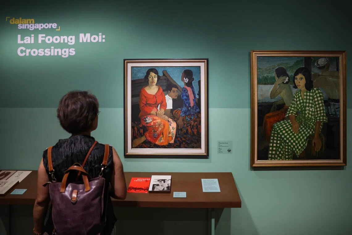 Lai Foong Moi: Crossings, curated by Teo Hui Min, is open at the National Gallery Singapore until Oct 3, 2027.