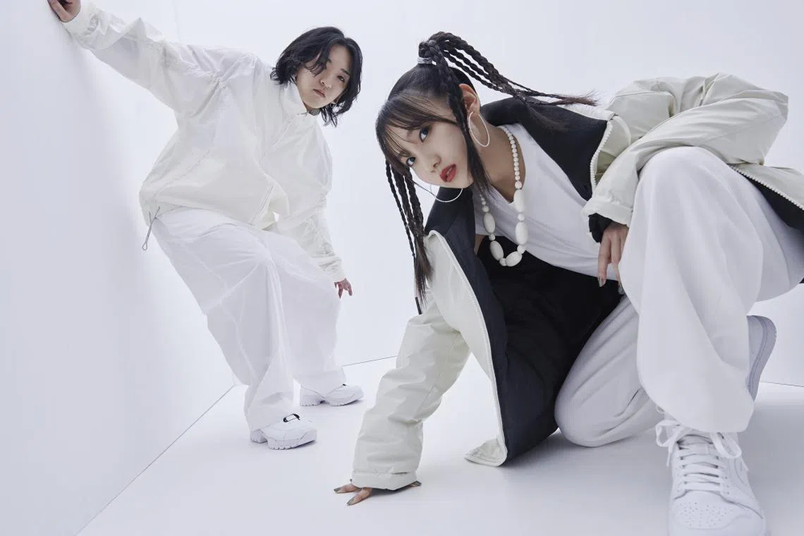 J-pop superduo Yoasobi, made up of composer Ayase (left) and vocalist Ikura (right), will perform their first solo concert in Singapore on Jan 11.