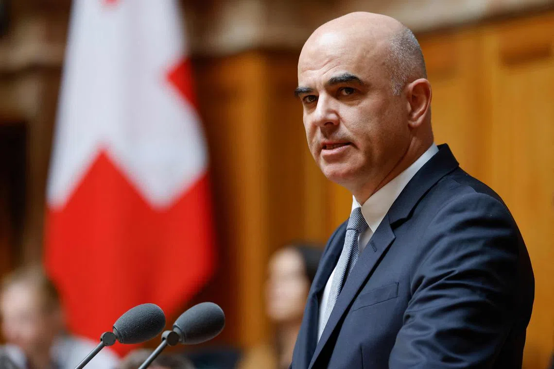 Switzerland’s new president Alain Berset previously served as president in 2018.