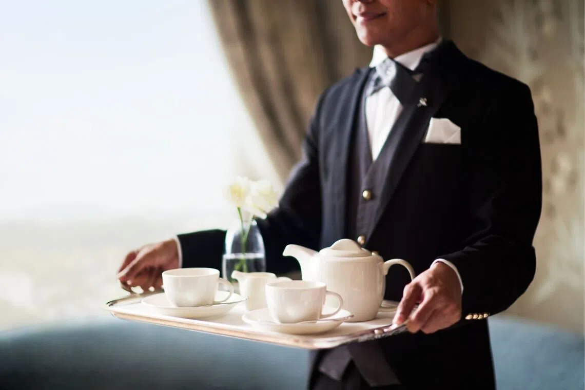 The St. Regis Singapore: Guests enjoy Butler Service throughout their stay