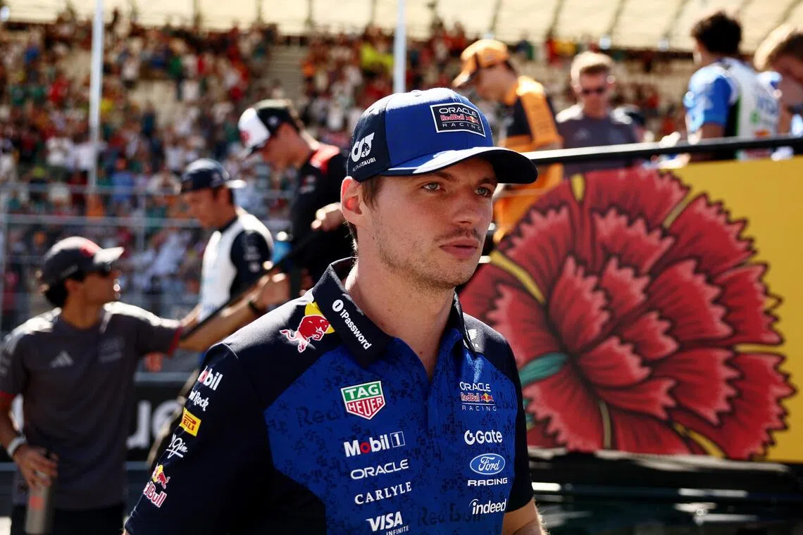 Red Bull’s Max Verstappen ahead of the Spanish Grand Prix on Sept 13.