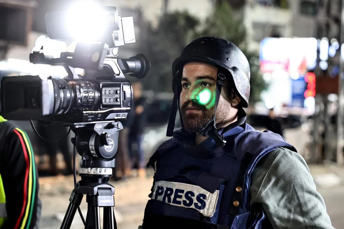 According to the figures collated by the press group 55 Palestinian media workers were killed in 2024 in the face of Israel’s offensive in Gaza. 