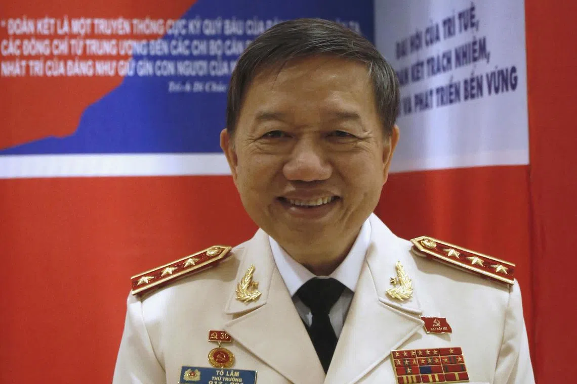 Mr To Lam was elected at the rubber-stamp parliament following his nomination last week by a top committee of the ruling Communist Party.