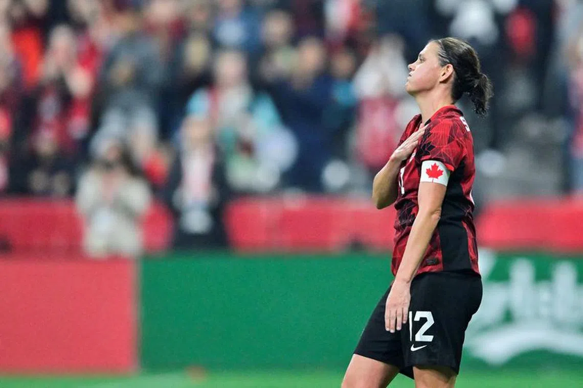 Canada's Sinclair bids farewell in final international outing | The ...