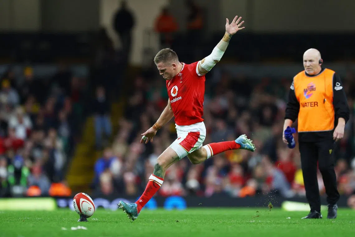 Rugby Union - Autumn Internationals - Wales v Australia - Millennium Stadium, Cardiff, Wales, Britain - November 17, 2024 Wales' Gareth Anscombe in action Action Images via Reuters/Matthew Childs/ File Photo