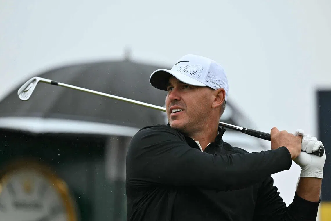 US golfer Brooks Koepka has returned to the PGA Tour following his departure from LIV Golf.