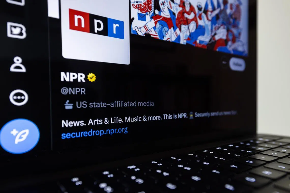 United States radio broadcaster National Public Radio on Wednesday said it was quitting Twitter. 