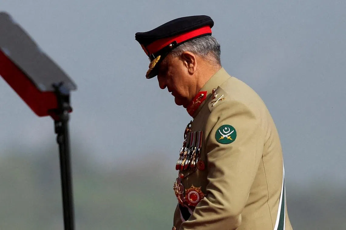 Pakistan's General Qamar Javed Bajwa dismissed the claims of former PM Imran Khan as "fake and false".