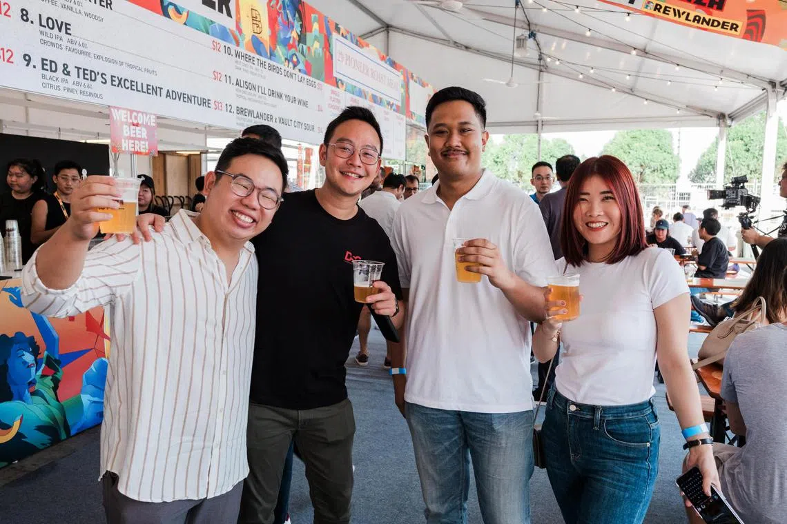 kxdesign16 - Patrons at the 2023 edition of Brewnanza.

Credit: Brewlander