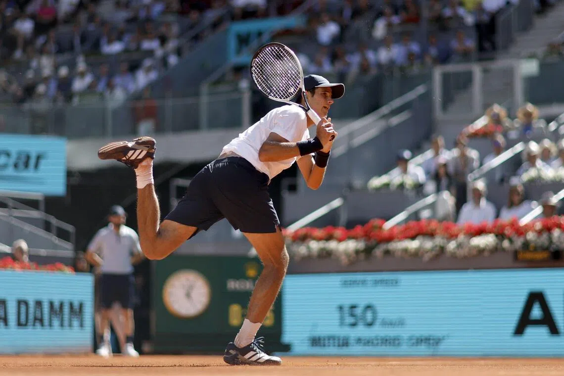 Spanish teenager Rafael Jodar storms into Madrid Open quarters to set up Jannik Sinner showdown