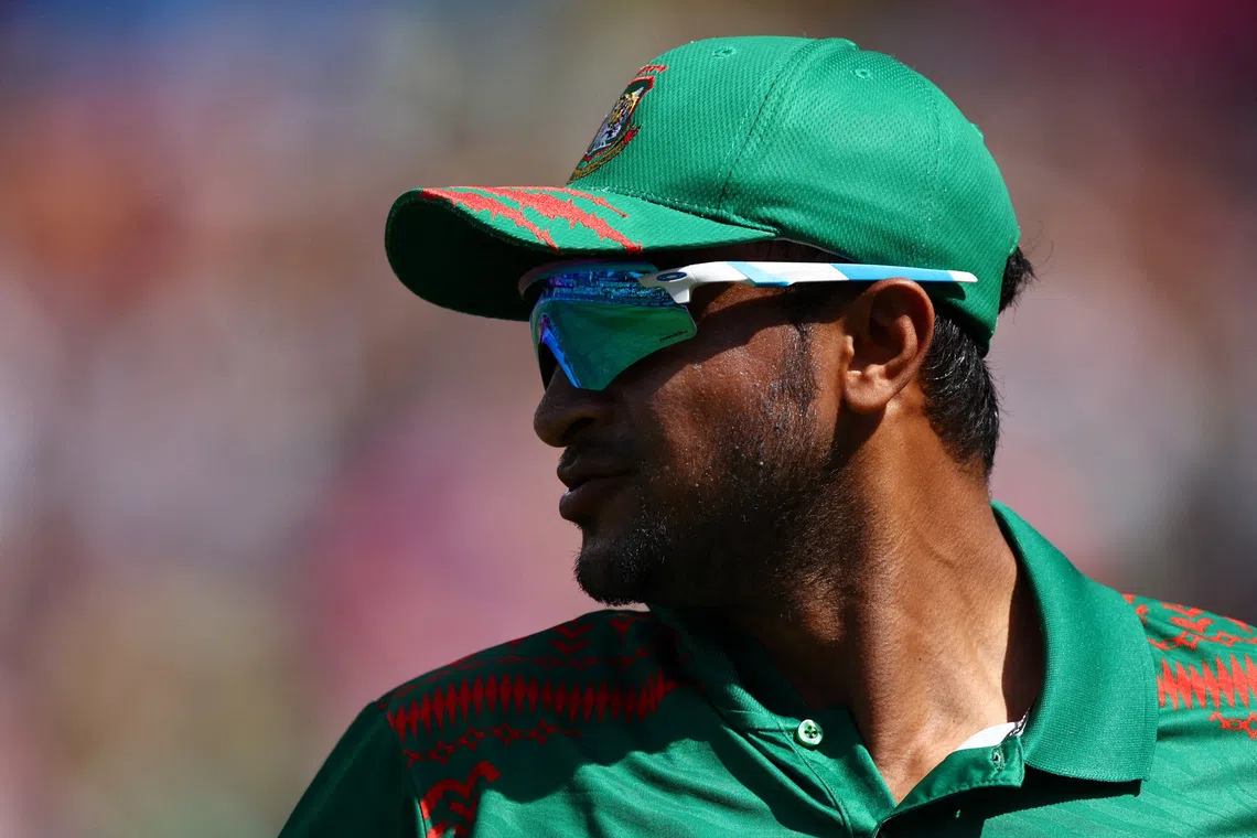 Bangladeshi cricket star Shakib, a Hasina ally, says he is ready to return home and face trial if given security