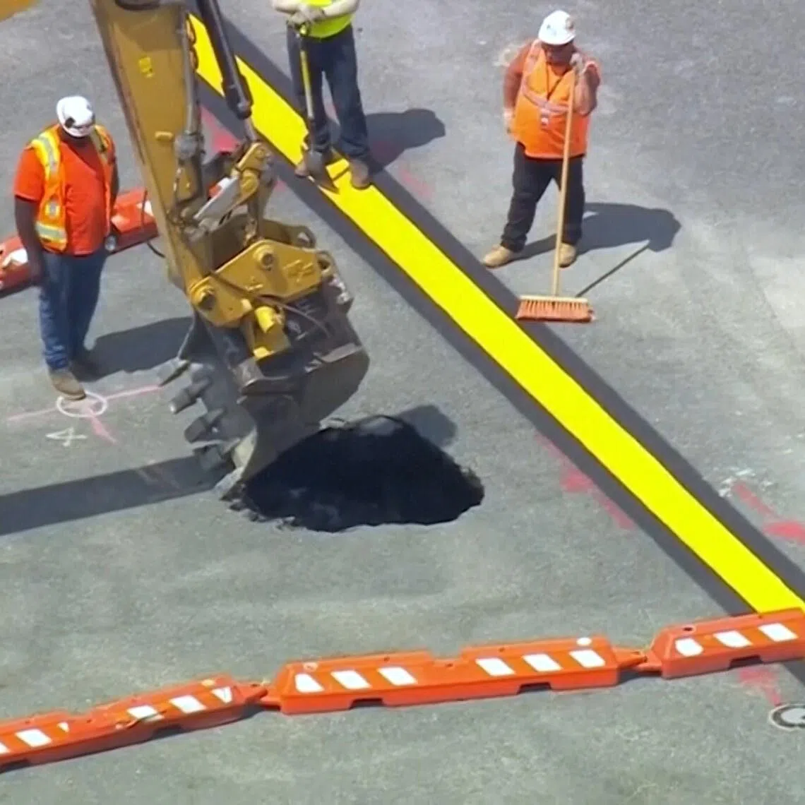 The sinkhole, discovered on May 20, prompted cancellations and delays and ongoing emergency repairs.