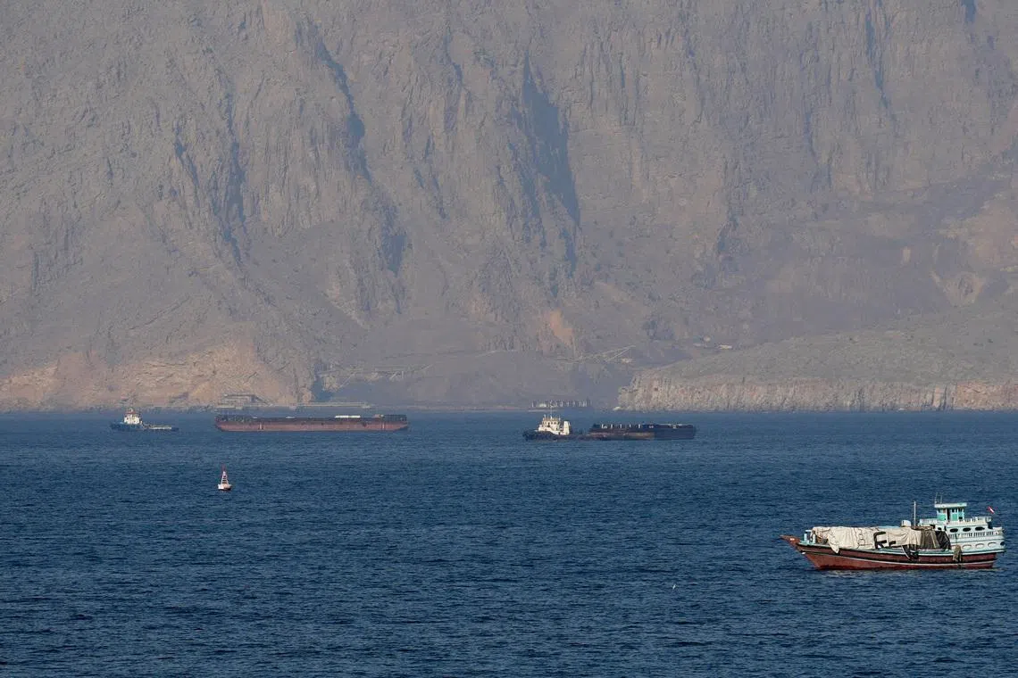 Mr Trump gave few details of the plan to aid ships and their crews that have been “locked up” in the vital waterway.