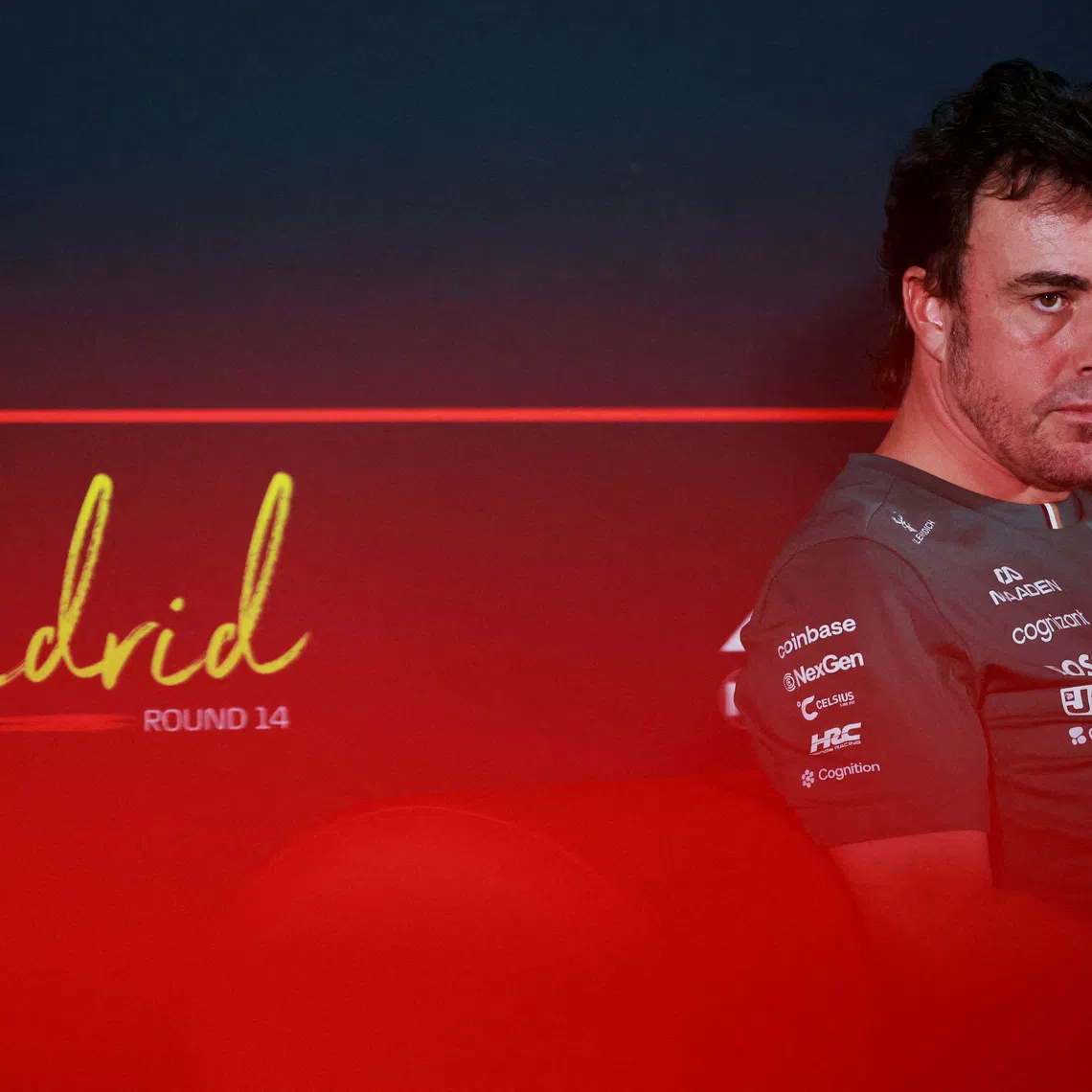 Formula One F1 - Spanish Grand Prix - Madring, Madrid, Spain - September 10, 2026 Aston Martin's Fernando Alonso during a press conference REUTERS/Violeta Santos Moura