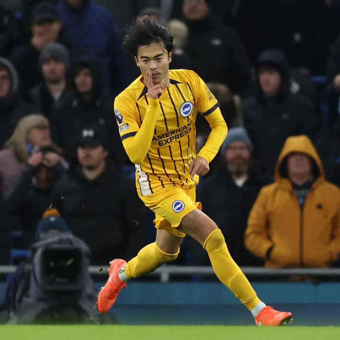 Brighton & Hove Albion’s Kaoru Mitoma, who was signed from Kawasaki Frontale in 2021, is one of the many Japanese stars who have made moves to European clubs in recent years.