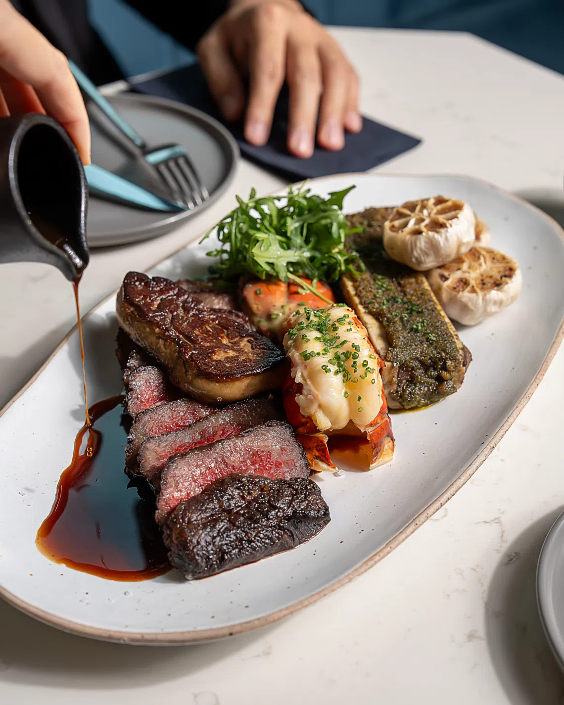 Wagyu Steak Royale from Meadesmoore for Father’s Day.