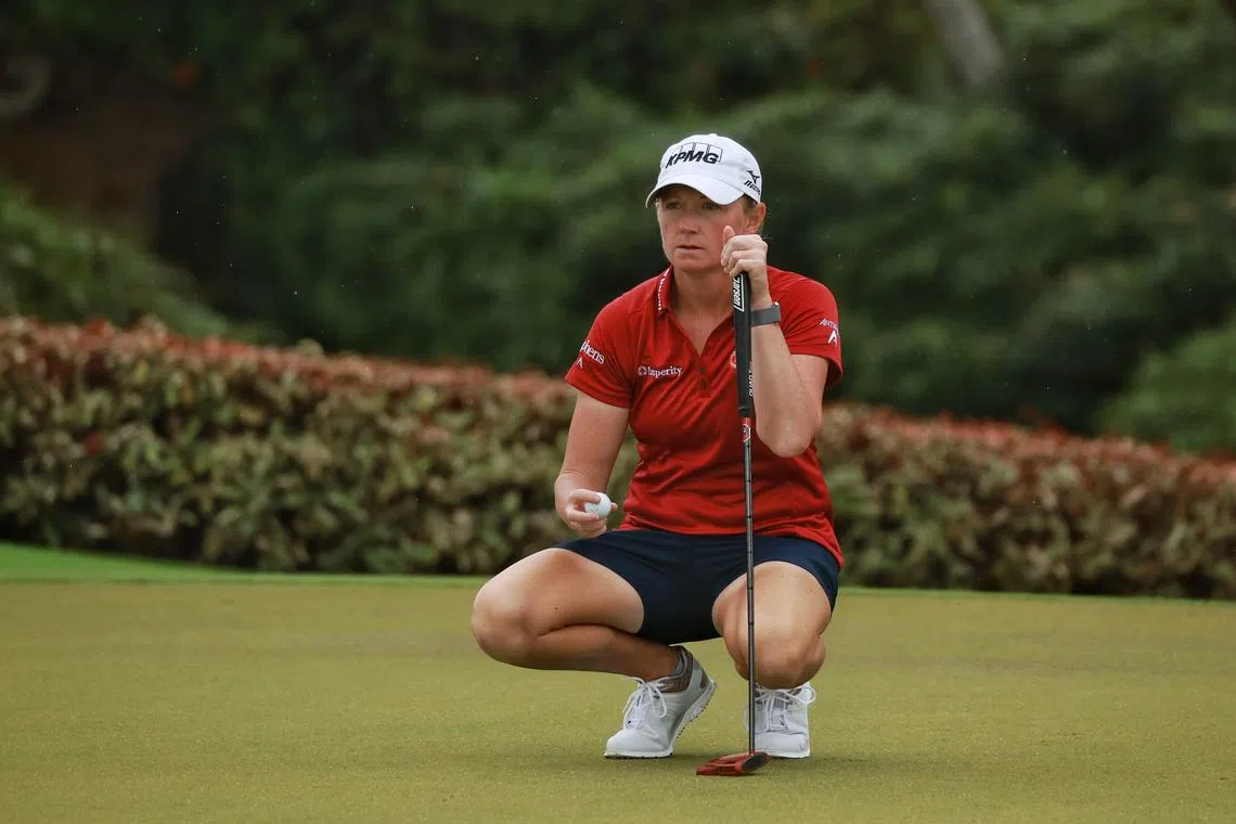Stacy Lewis will captain Team USA at the 2023 and 2024 Solheim Cups.