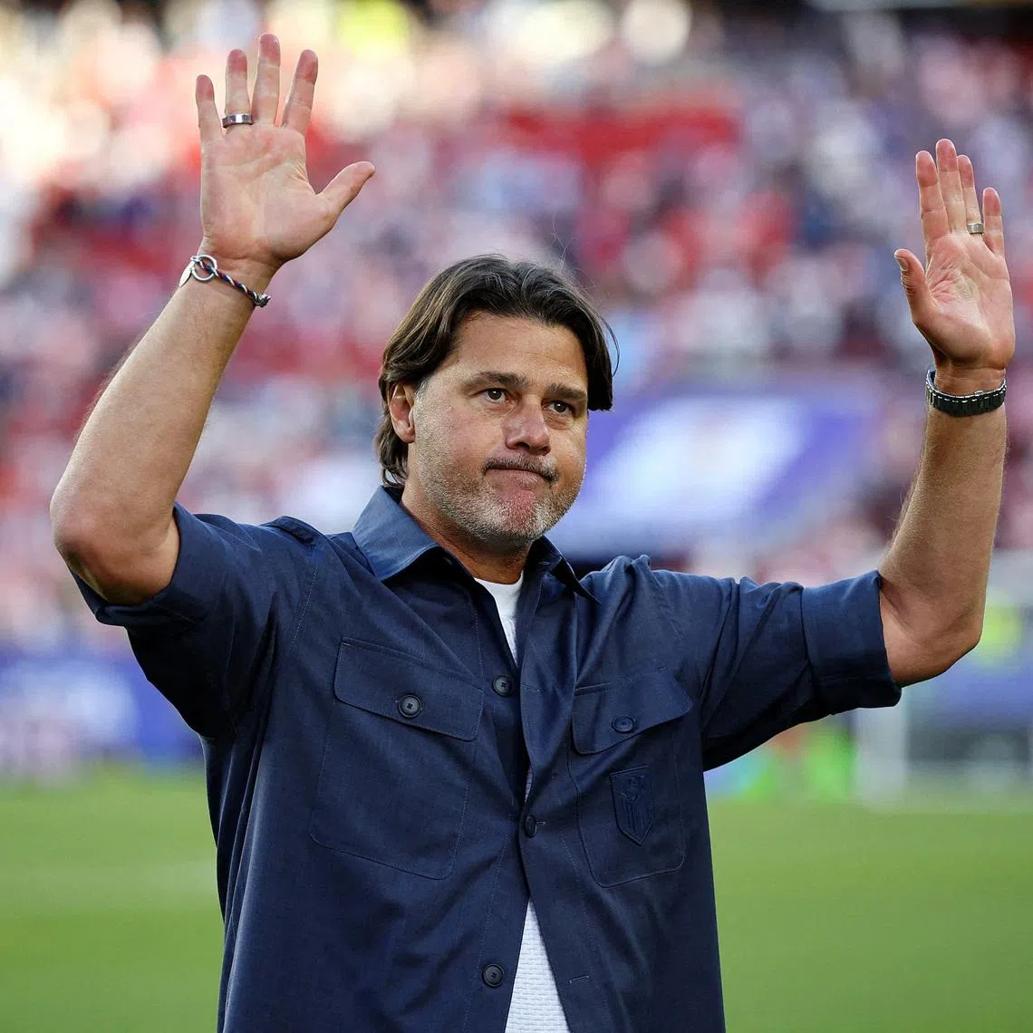 Pochettino was hired in September 2024 and his contract expires after the World Cup.