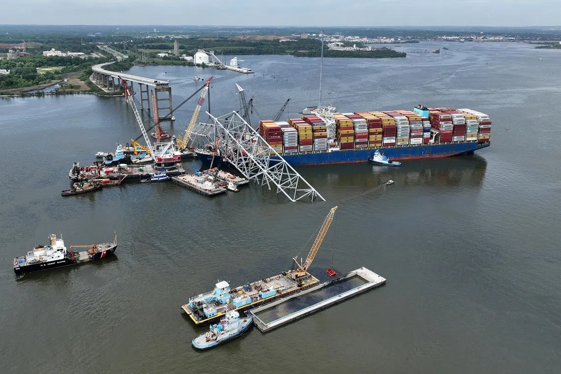 The US Justice Department said the 2024 collision caused billions of dollars in damage and significant environmental damage.