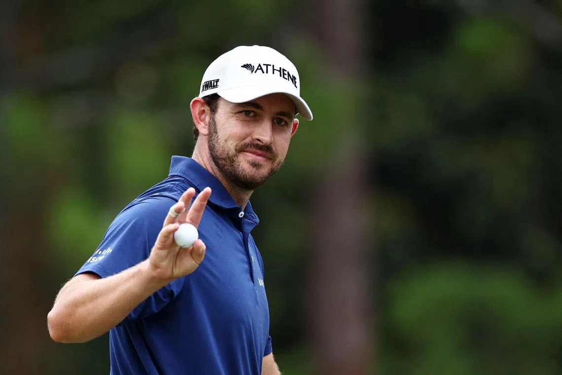 Patrick Cantlay, of the US, birdied three of his final five holes, en route to a five under-par 65.