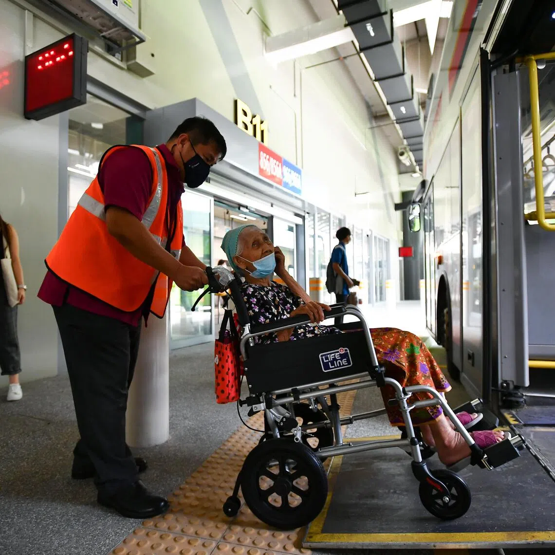 The Disabled People’s Association said that wheelchair users need the wheelchair bay to travel on buses – which is the only accessible and affordable way for them to get around.