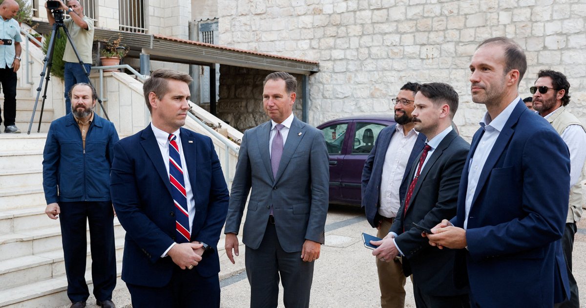US officials visit Palestinian village after settler attacks on European diplomats, US journalist