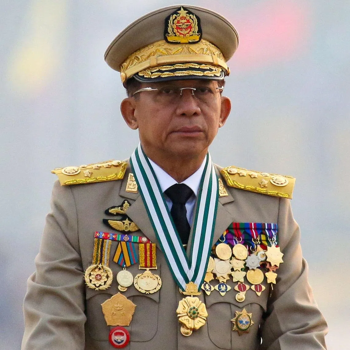 Myanmar's junta chief Senior General Min Aung Hlaing was elected president by Parliament on April 3.