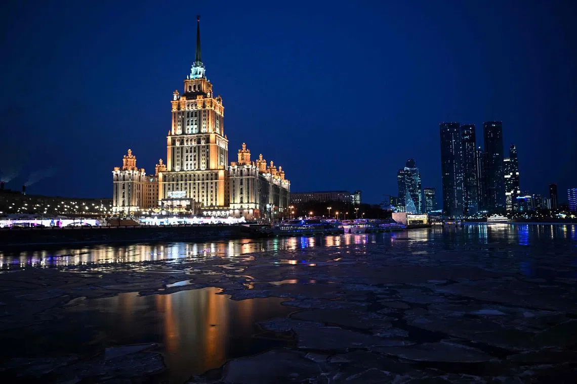 The exiting firms tended to have lower profitability and larger workforces than the firms that remain in Russia.