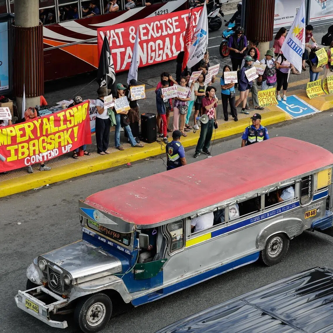 Last week, thousands of jeepney drivers took to the streets across the country Philippines to protest a more than doubling of local diesel prices. 