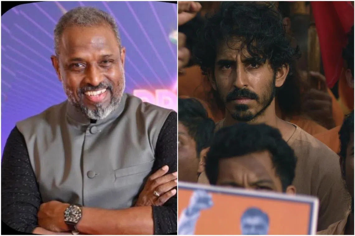 Mathi Alagan (left) plays an arms dealer in Dev Patel's directorial debut Monkey Man.