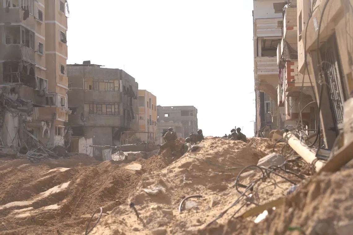 Under the plan, Israel’s war in the territory will continue until it has dismantled Hamas’s “military and governing capabilities”.