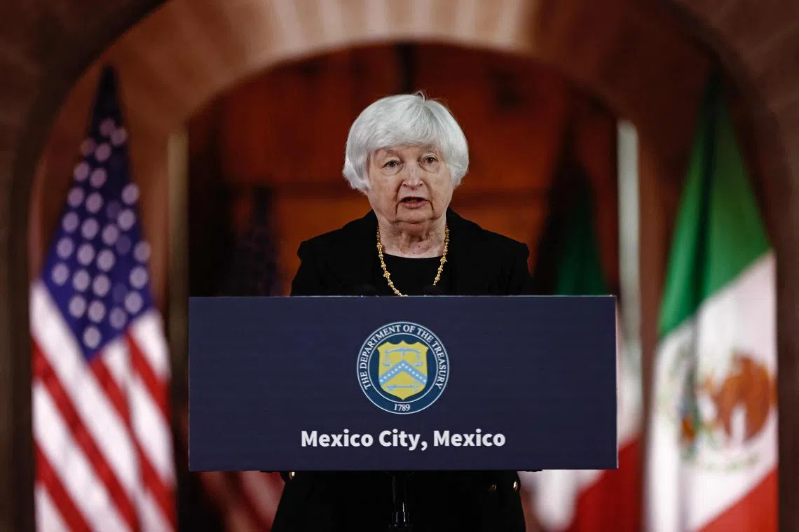 US Treasury Secretary Janet Yellen said opioid overdoses are killing more than 1,500 people in America per week.