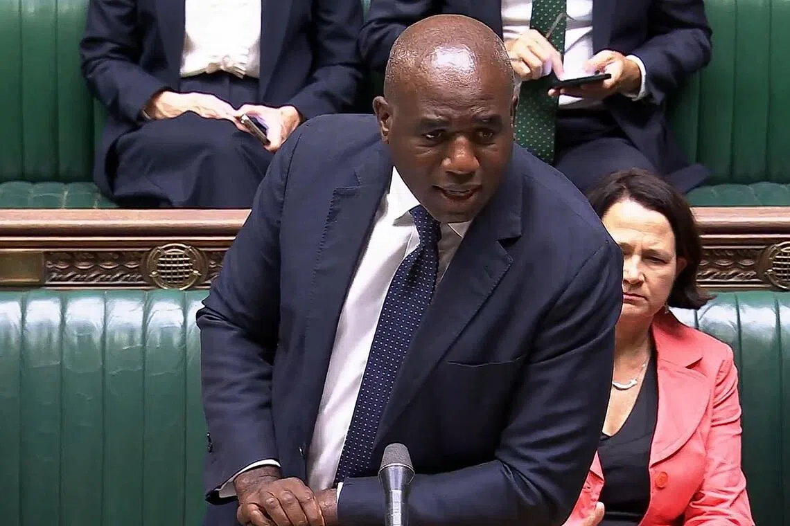 British Deputy Prime Minister David Lammy took a 600km taxi ride with his wife in April 2025, from northern Italy to the French Alps.
