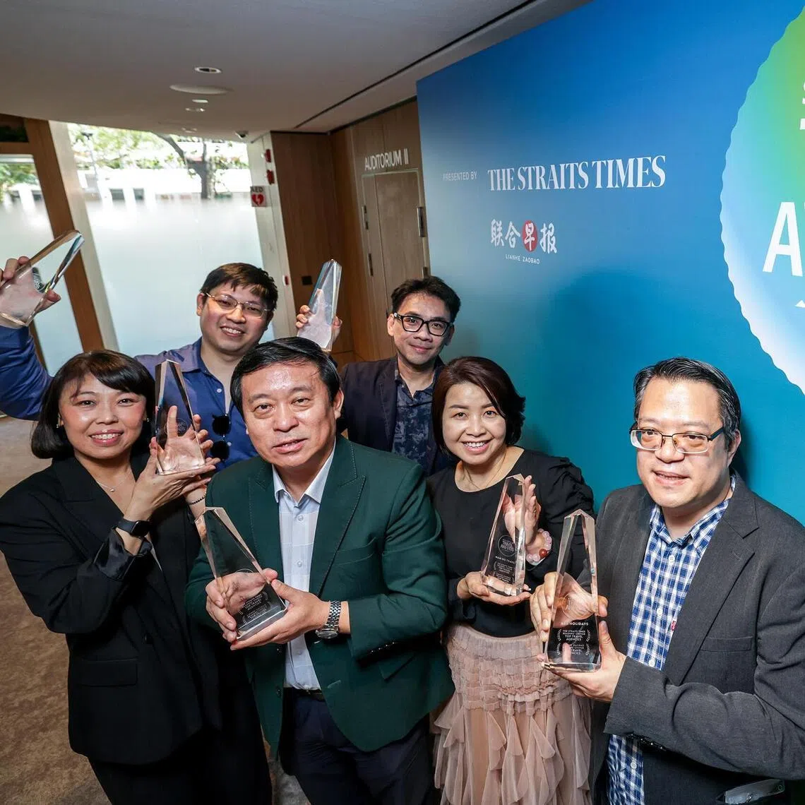 group photo of winners