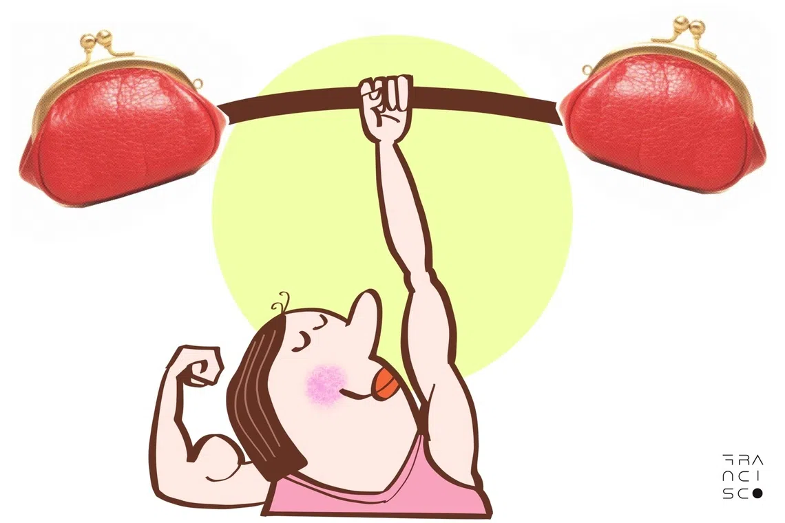 Those who actively save for their retirement are likely to eat healthy and exercise to maintain general well-being.