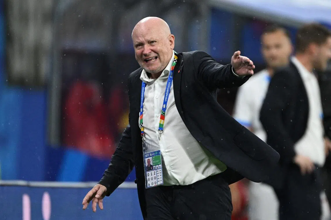Soccer Football - Euro 2024 - Group F - Portugal v Czech Republic - Leipzig Stadium, Leipzig, Germany - June 18, 2024  Czech Republic coach Ivan Hasek REUTERS/Annegret Hilse