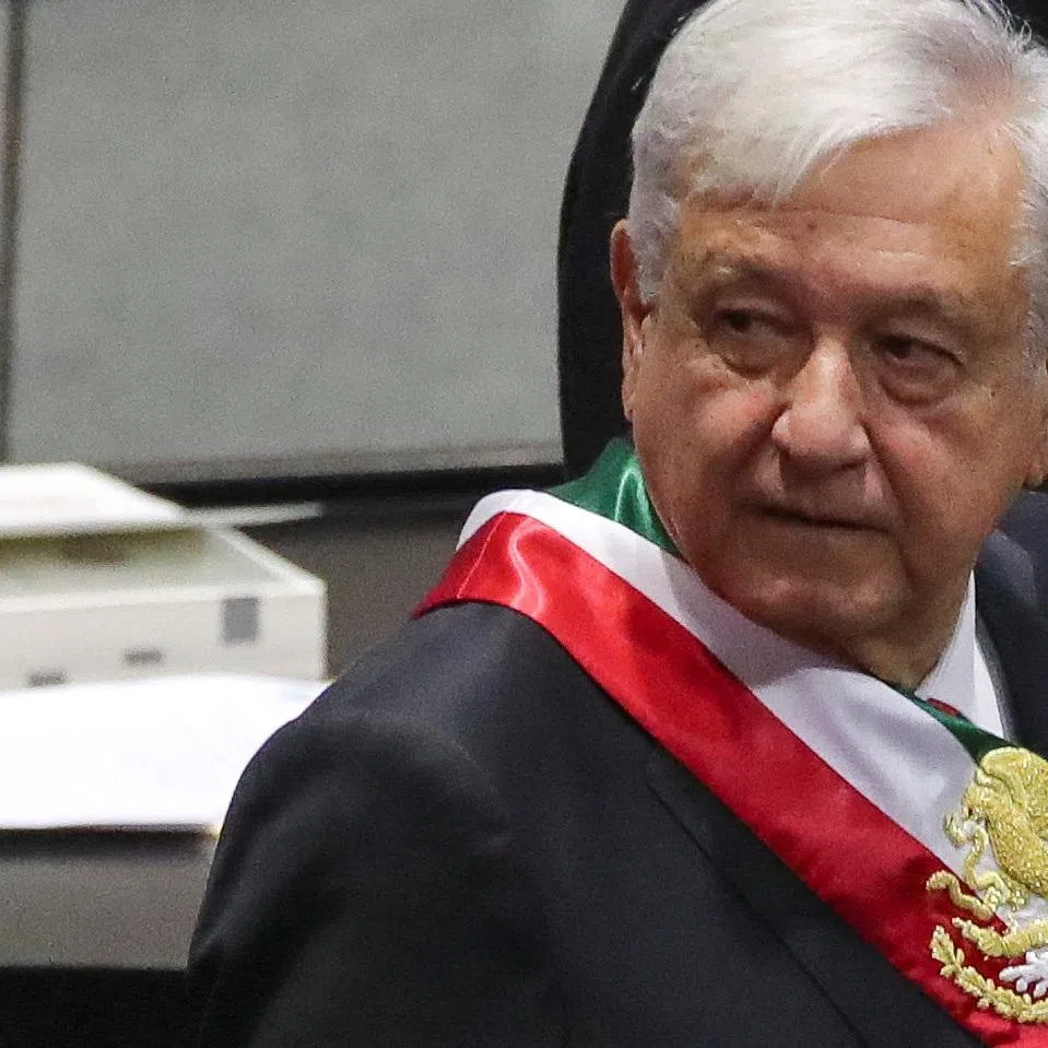 Andres Manuel Lopez Obrador looks on on the day of the swearing-in ceremony of Mexico's President-elect Claudia Sheinbaum at the Congress, in Mexico City, Mexico, October 1, 2024. REUTERS/Henry Romero