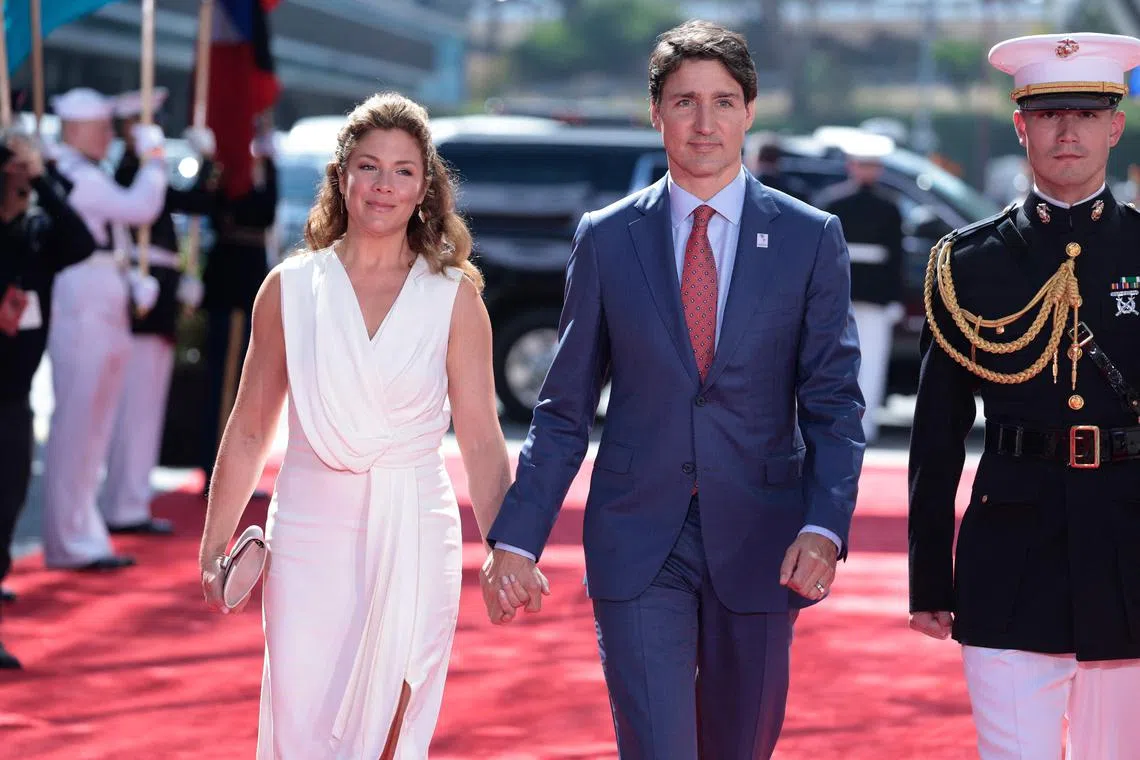 Canadian Prime Minister Justin Trudeau and his wife Sophie say they will separate, bringing an end to end their 18-year high-profile marriage..