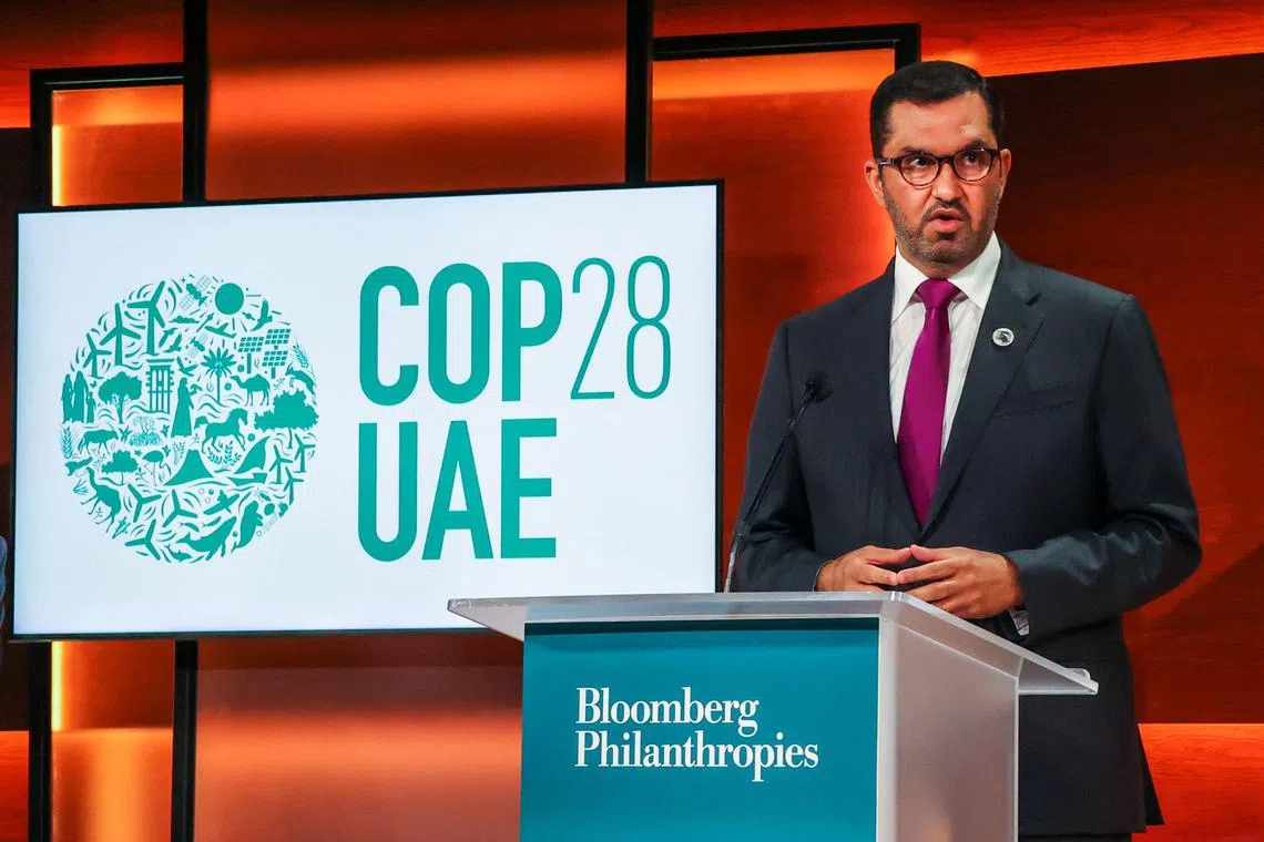 President-designate of the COP28 talks, Dr Sultan Al Jaber, is expecting countires to deliver results ahead of the Nov 30 to Dec 12 COP28 summit.