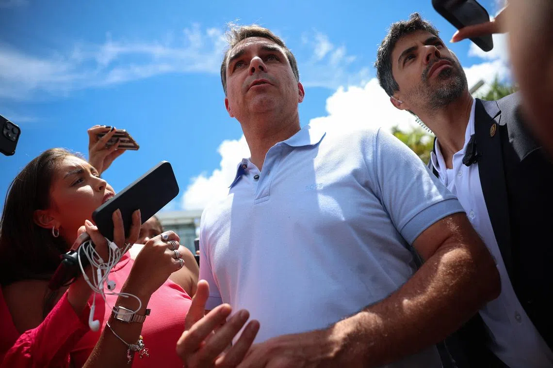 Stronger polls buy Flavio Bolsonaro time on economic team as Brazil race heats up