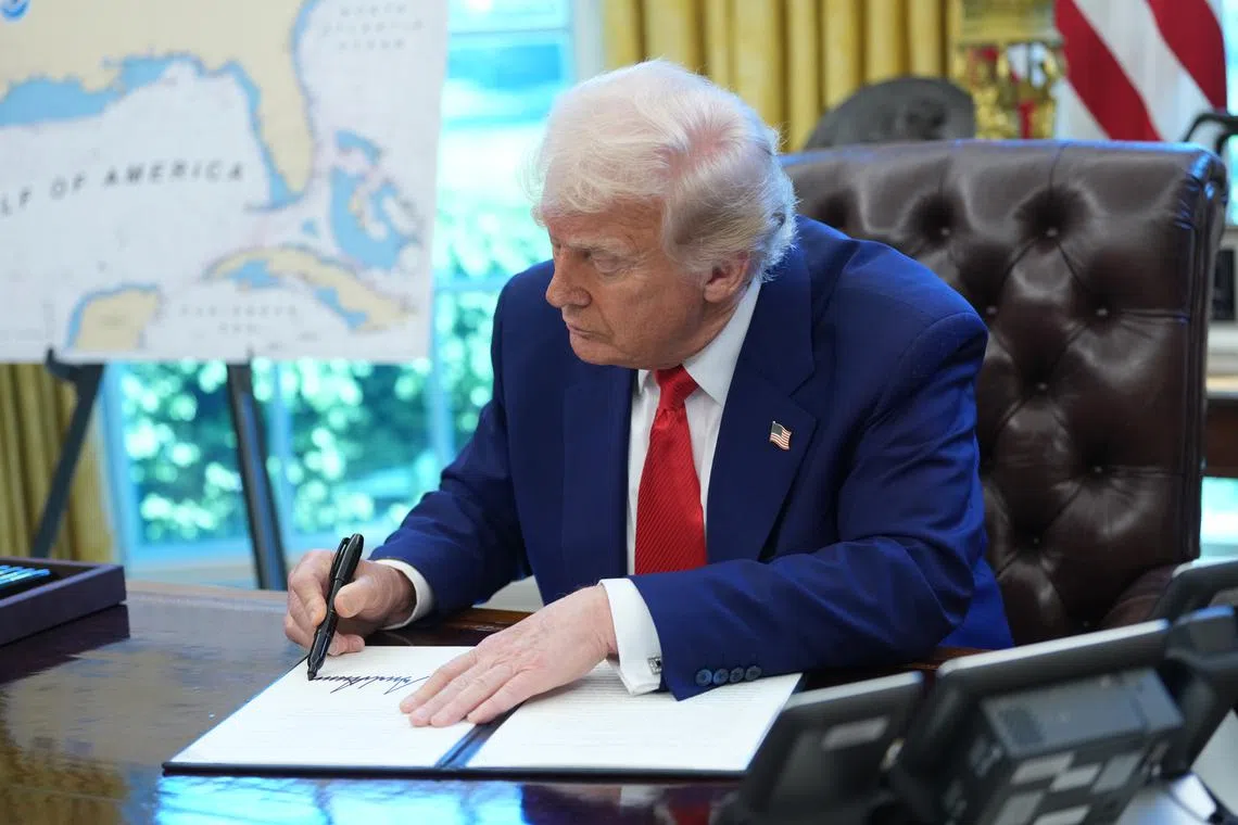 The steep tariffs, most of which were paused by US President Donald Trump on April 9, were calculated based on bilateral trade deficits.