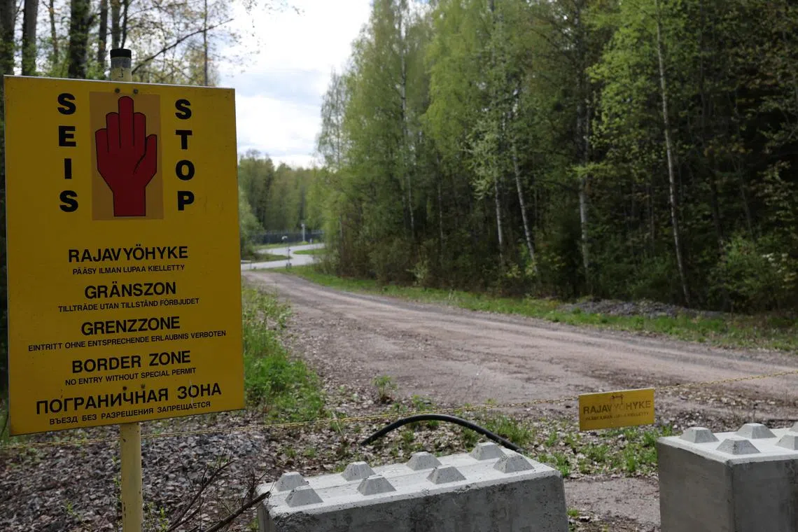 Finland, which joined Nato in 2023 following Moscow’s full-scale invasion of Ukraine, has a 1,340km-long border with Russia.