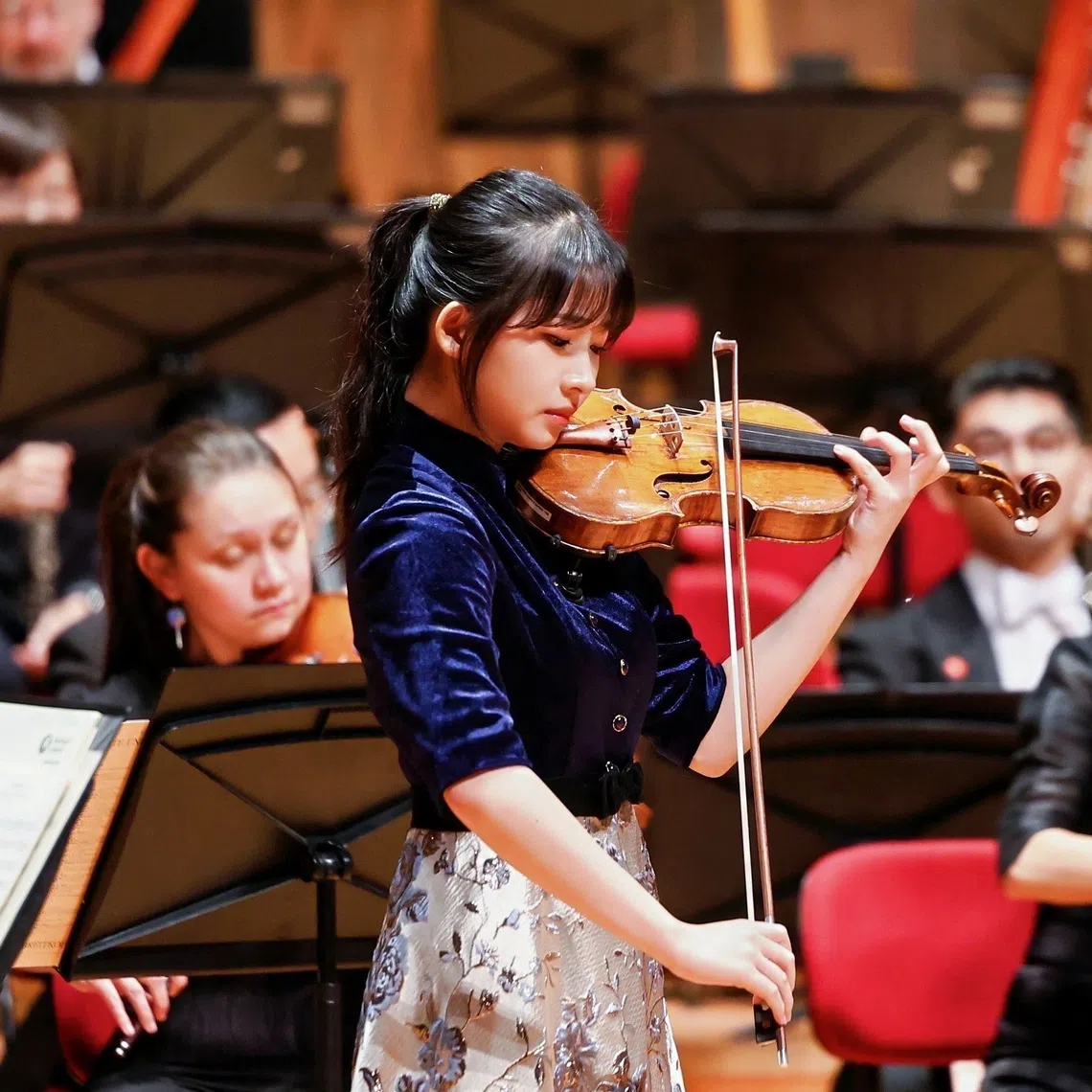 Singaporean violinist Chloe Chua, 19, is on her biggest soloist gig yet – a seven-city China tour with the Singapore Symphony Orchestra that she confesses has been intense.