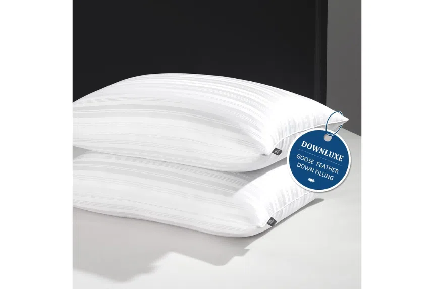 Downluxe Goose Feather Down Pillow 