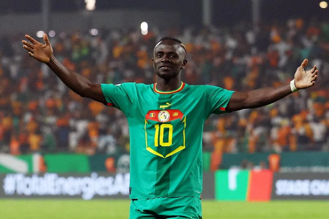 Sadio Mane scores for Senegal to see them come back to draw with DR Congo at Afcon