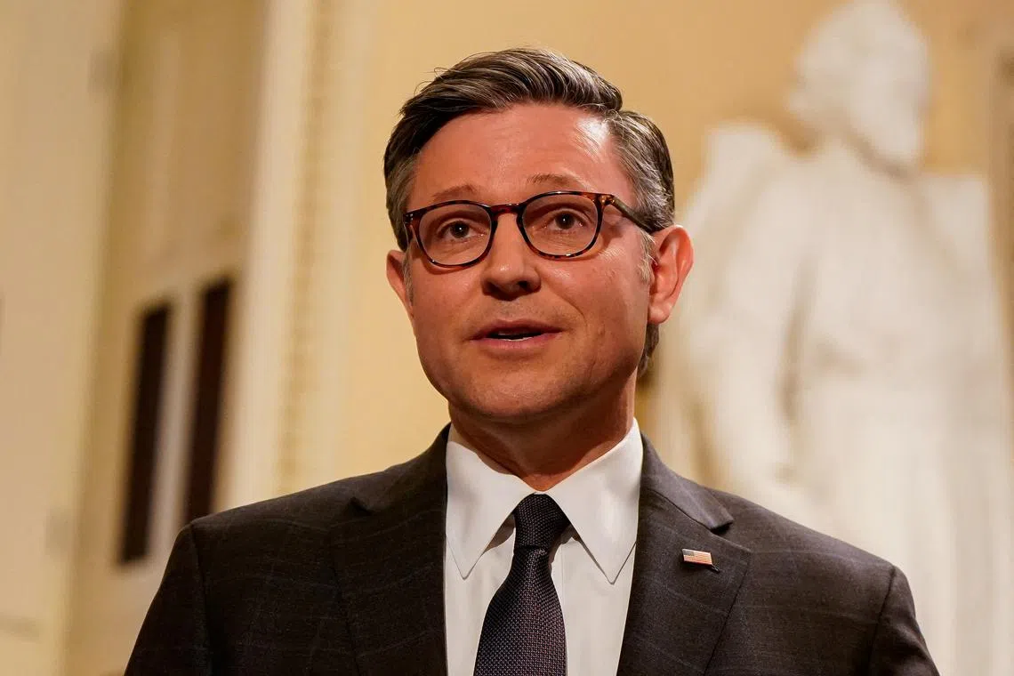 US House of Representatives Speaker Mike Johnson is promising “great... bicameral cooperation”.  