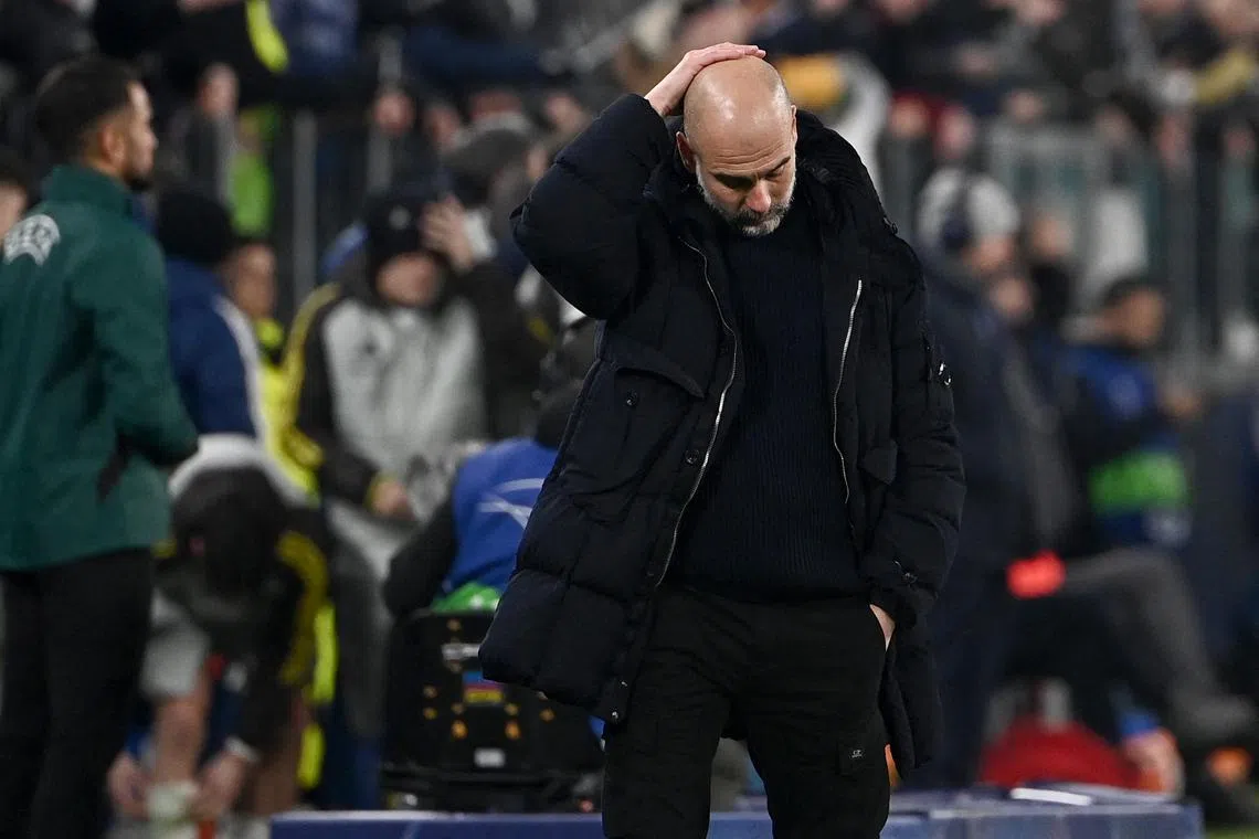 It is yet another defeat for Pep Guardiola, as his Manchester City side suffered their seventh defeat in 10 matches when they lost 2-0 to Juventus in the Champions League.