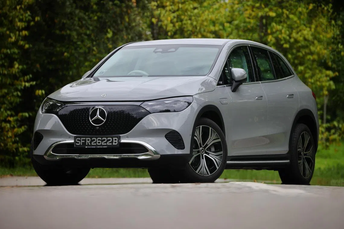 ST20231122_202398096337/ctmerc24/Chris Tan/Jason Quah

Mercedes-Benz EQE SUV pictured on Nov 22, 2023.